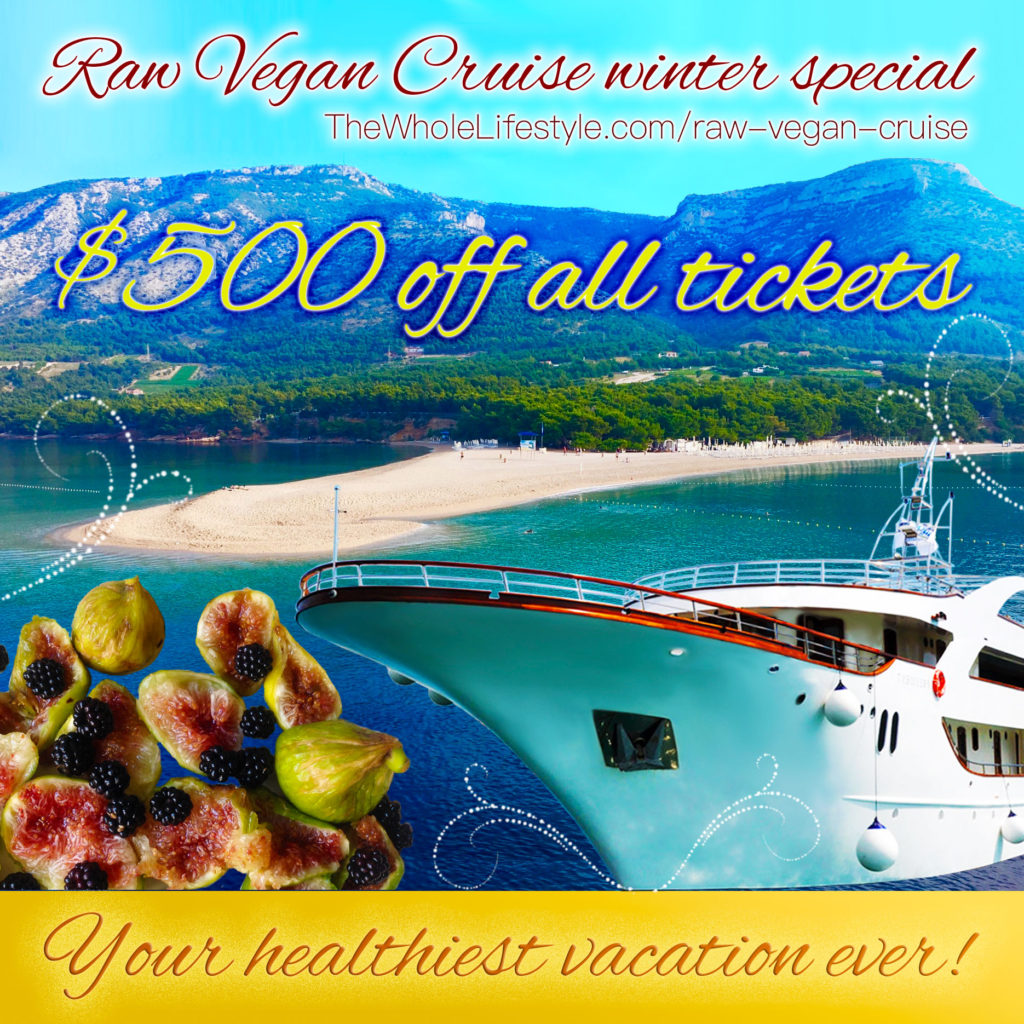 raw vegan vacation at sea 2017